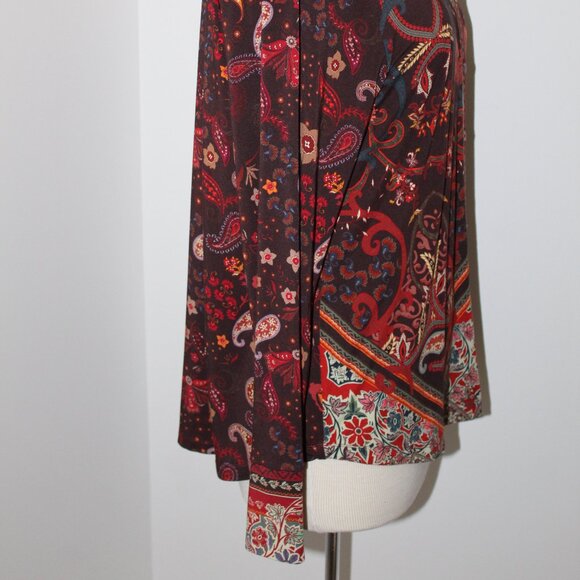 NWT Johnny Was Biya JWLA Workshop The Janie Button Front  Favorite Top XL - Picture 5 of 8